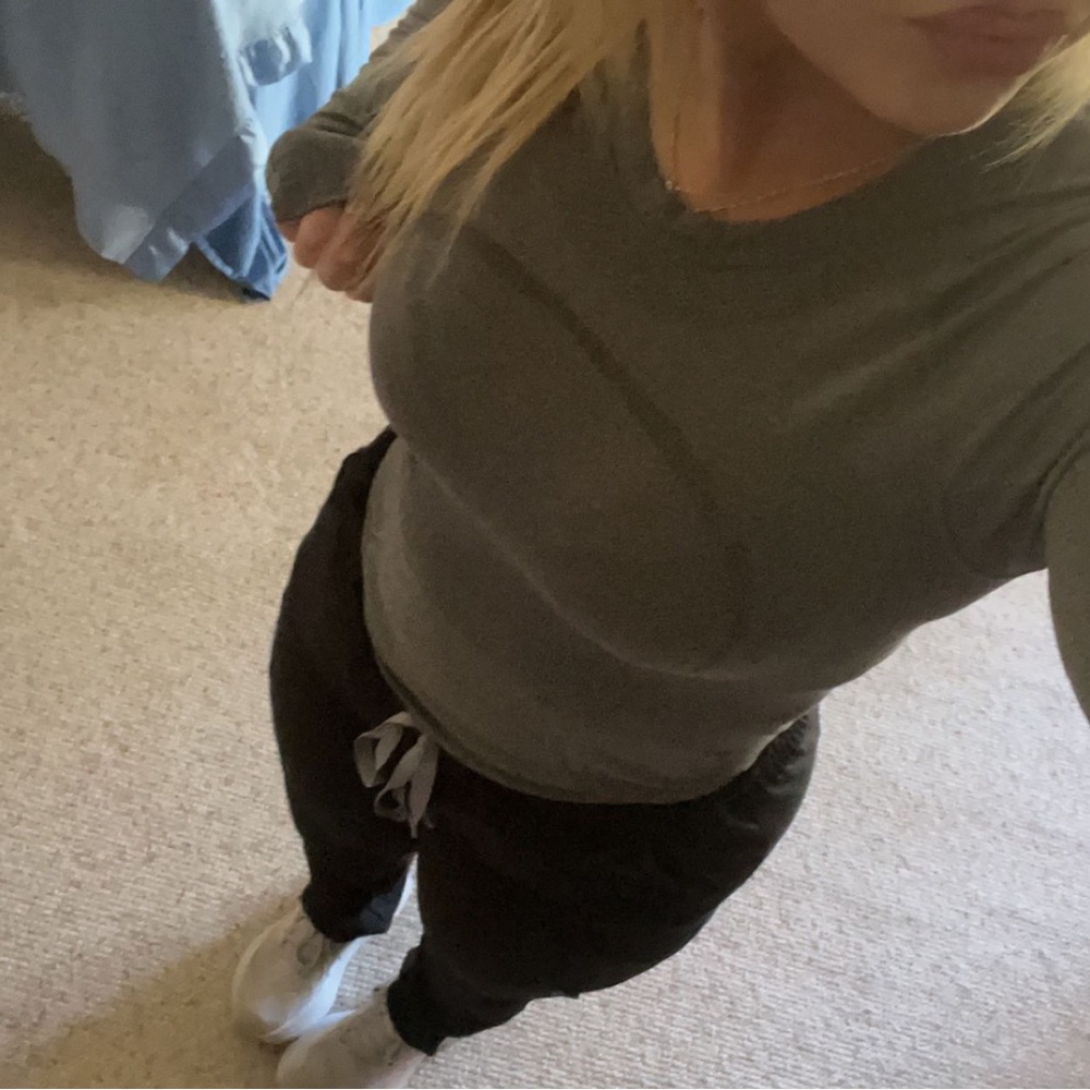 Grey Lululemon Swiftly Tech Long Sleeve